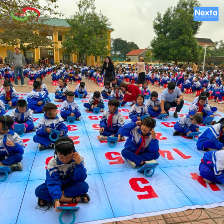 Nexta và Happyland tổ chức cuộc thi tiếng Anh siêu "chất" cho học sinh tiểu học